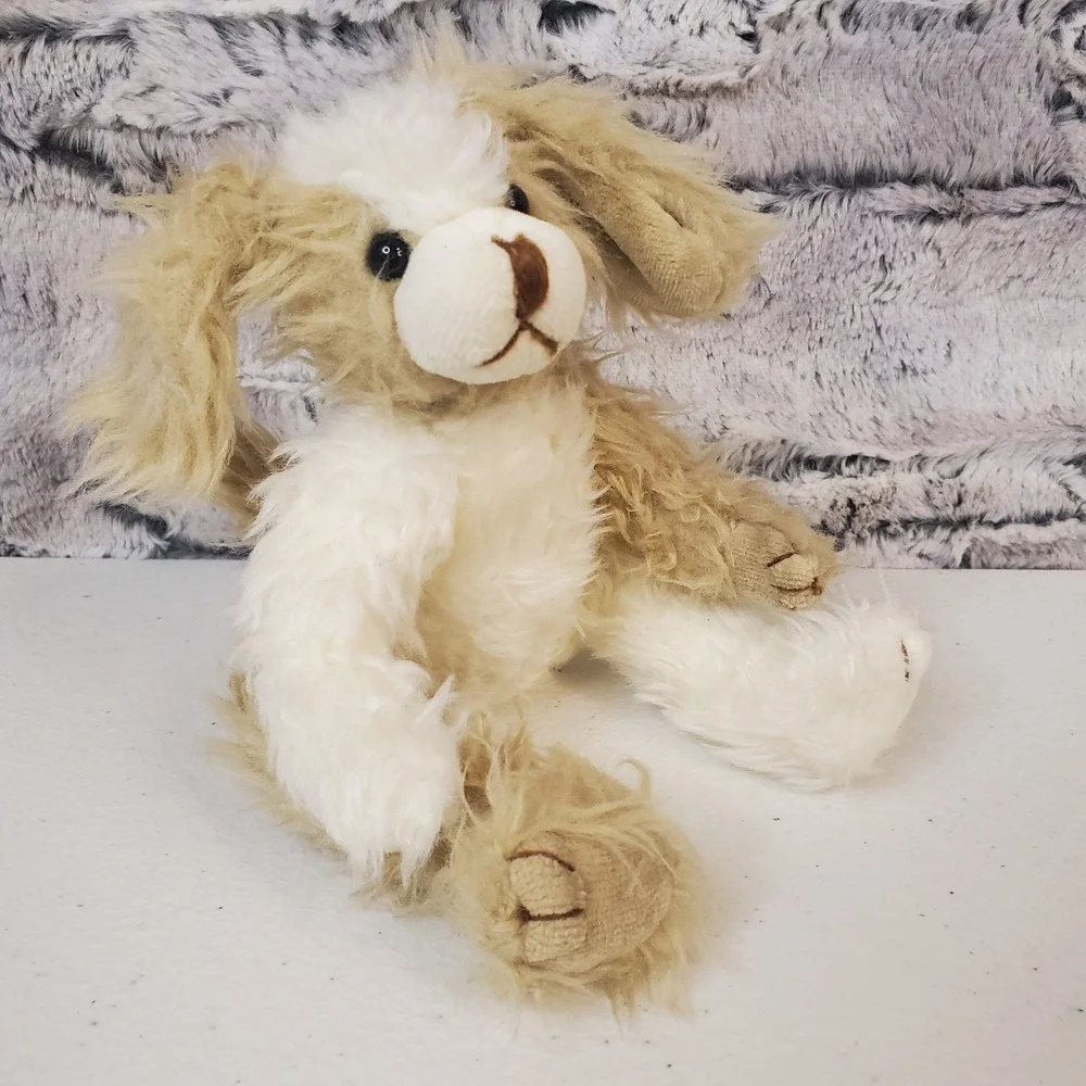 TY BEANIES - ATTIC TREASURES SCRUFFY THE SHAGGY DOG 1993 PVC pellets 8